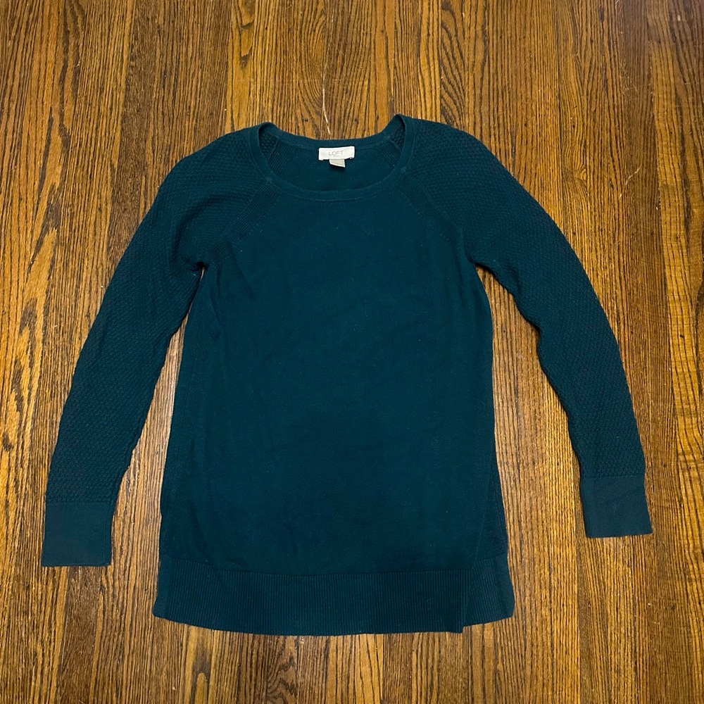 LOFT dark blue sweater